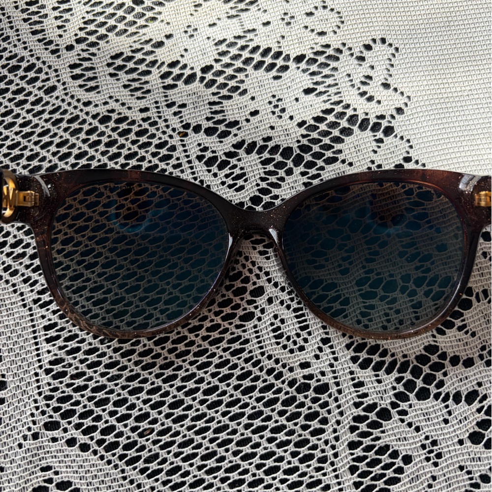 Michael Kors Tortoiseshell Cat-Eye Sunglasses - Brown - Picture 2 of 3